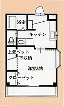 ラ・フォーレ元町 201 ｜ 栃木県大田原市元町２丁目（賃貸アパート1K・2階・29.90㎡） その2