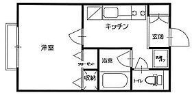 DIユーボスＡ棟 205 ｜ 栃木県大田原市末広２丁目（賃貸アパート1K・2階・23.18㎡） その2