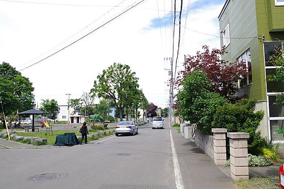 一棟マンション-札幌市西区八軒二条西１丁目 前面道路