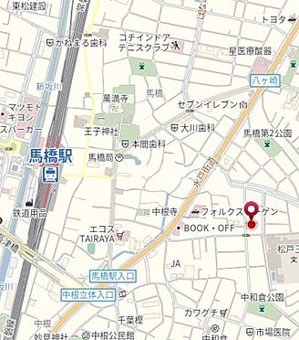 区分マンション-松戸市馬橋 地図