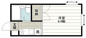 光コーポ寺尾 205号室 ｜ 埼玉県川越市大字寺尾（賃貸アパート1R・2階・17.35㎡） その2