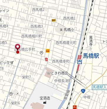区分マンション-松戸市西馬橋広手町 地図