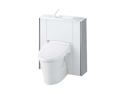 戸建賃貸-名古屋市中村区草薙町3丁目 収納一体型トイレ。掃除道具などを収納しスッキリとさせることが出来ます。（1階のみ）（同仕様）
