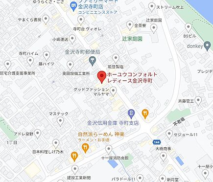 区分マンション-金沢市寺町１丁目 地図