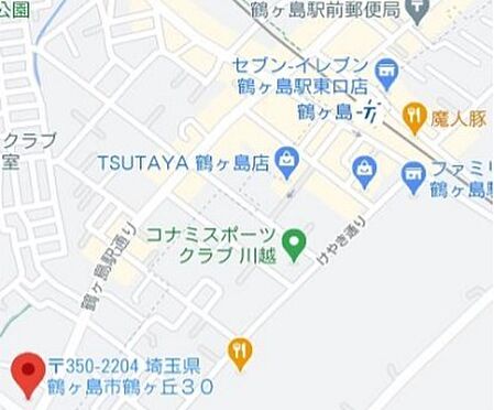 一棟マンション-鶴ヶ島市大字鶴ヶ丘 地図