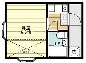 コスモトピア21ＶＯＬ3 203号室 ｜ 埼玉県富士見市渡戸３丁目（賃貸アパート1R・2階・12.27㎡） その2