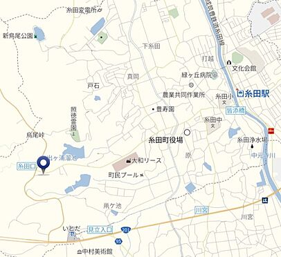 区分マンション-田川郡糸田町 地図