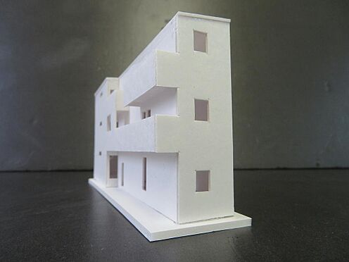 アパート-名古屋市南区道徳通２丁目 外観模型