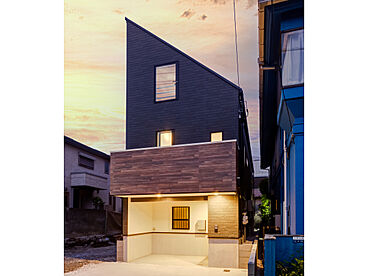 ホームズ スタイリッシュな片流れ屋根が印象的なシンプルモダンの家 株式会社東京ビルドの施工事例 注文住宅を建てる