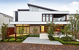 【アキュラホーム　八王子展示場】＠東海大学医学部付属八王子病院そば　フラットフロア二世帯モデルハウスのメイン画像