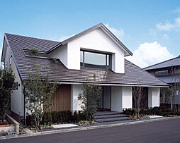 【アキュラホーム　春日部展示場】＠ララガーデン春日部そば　土間・中庭のあるモデルハウスのメイン画像