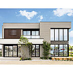 【アキュラホーム　三郷展示場】＠イトーヨーカドー三郷店そば　2階建て4層空間のモデルハウスの店舗・展示場・モデルハウス「【アキュラホーム　三郷展示場】＠イトーヨーカドー三郷店そば　2階建て4層空間のモデルハウス」の画像