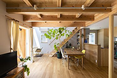 長寿命で省エネ・自然素材の木の家を丁寧におつくりする西東京市の工務店 岡庭建設株式会社のメイン画像