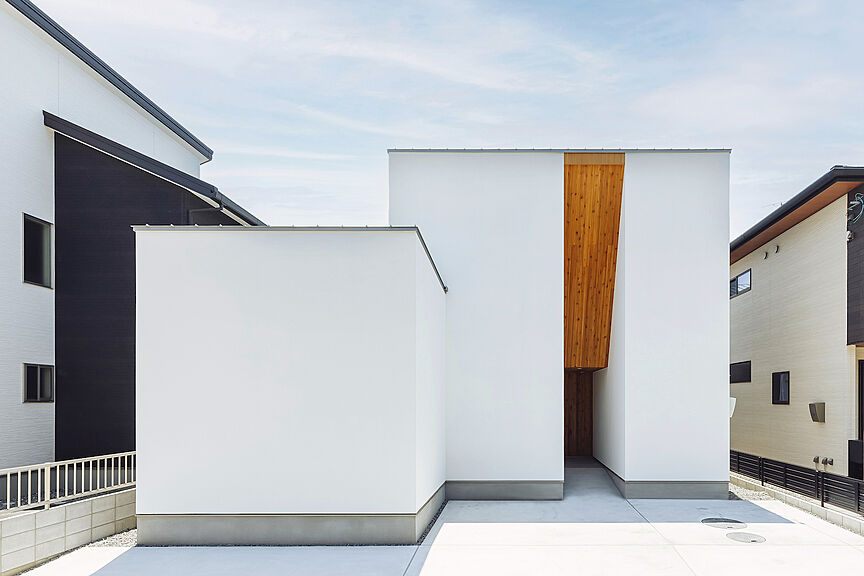 シンプルノート 岡山北・倉敷スタジオのこだわり・特長「外観デザイン住宅」の画像3