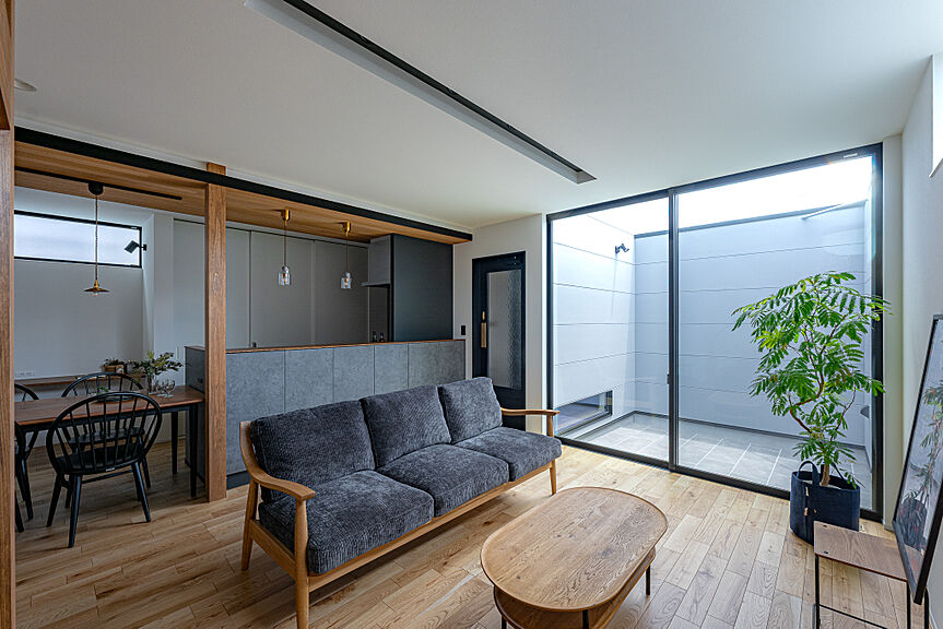 株式会社あめりか屋のこだわり・特長「中庭のある家」の画像3