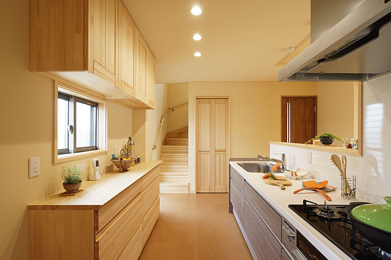 『木のひらや』に住もう (有)築地住建の公式画像_キッチン4