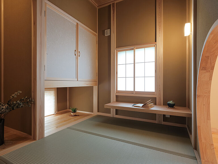 『木のひらや』に住もう (有)築地住建の公式画像_和室8