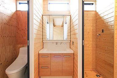 FUJIKEN ORDERHOUSEの施工事例「まるでログハウス!木の香りが心地いいお家。」の画像4