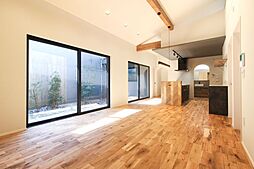 セキスイハイム 飯塚展示場の施工事例「中庭とロフトのある平屋のお家」の画像