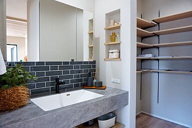 FUJIKEN ORDERHOUSEの施工事例「洗面空間の充実したお家 ZERO-CUBE+BOX」の画像3