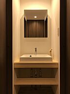 洗面所 【 H&C 】高山市の高気密・高断熱住宅の専門会社の事例画像