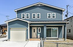 アイムの家 利府店【東和総合住宅株式会社】の施工事例「「美しいブルーが映える外観」」の画像