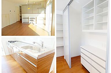 ワンダーホーム ~土地相談からお手伝いいたします~の施工事例「見せる収納と隠す収納で片付け上手に暮らす家」の画像3