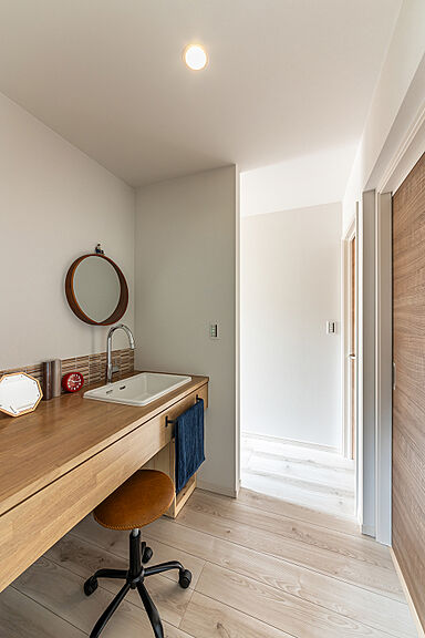 ワンダーホーム ~土地相談からお手伝いいたします~の施工事例「遊び心満載!肉球型の窓が可愛いナチュラルモダンスタイルの家」の画像7