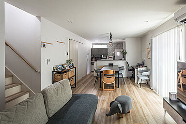 ワンダーホーム ~土地相談からお手伝いいたします~の施工事例「収納上手に暮らす、ナチュラルモダンな家」の画像3