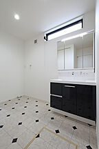 シンプルモダンスタイルの洗面所 よかタウン注文住宅(糟屋営業所)の事例画像