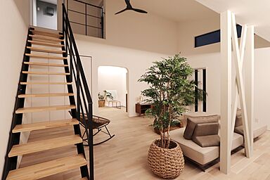 株式会社 WOODY HOUSEの施工事例「LAインフルエンサー風インテリアの1.5階建て | 36坪」の画像9