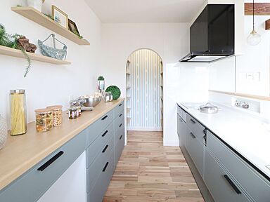 WOODY HOUSEの施工事例「海辺のカフェ風くつろぎ平屋 | 33坪」の画像3