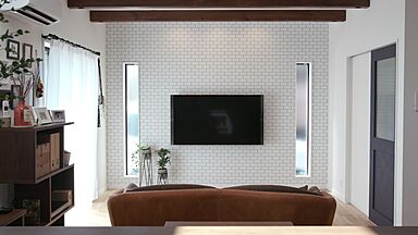 【悠悠ホーム | 健康、快適、長寿命の家】の施工事例「子ども達とのびのび快適に過ごすリビング/家族の理想がすべてカタチに!」の画像3