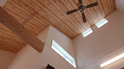 木の家スタイルのリビング 【悠悠ホーム | 健康、快適、長寿命の家】の事例画像