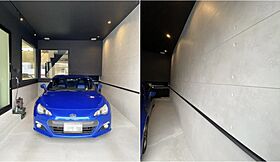 【悠悠ホーム | 健康、快適、長寿命の家】の施工事例「くつろぎのリビングから愛車を愛でる理想のLDK」の画像1