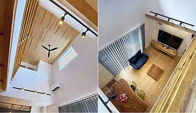 木の家スタイルのリビング 【悠悠ホーム | 健康、快適、長寿命の家】の事例画像