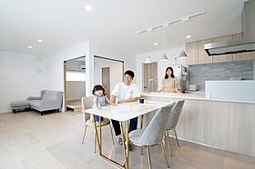 株式会社 Lib Work 佐賀店の施工事例「開放感と統一感を大切に。好きな間取りを実現した平屋」のメイン画像