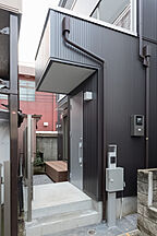 カフェスタイルの外観 アースホームの事例画像