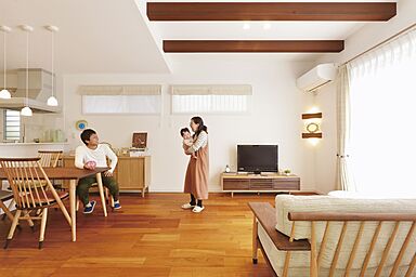 近藤建設株式会社の施工事例「ナチュラルな雰囲気が優しい、北欧テイストの家」の画像