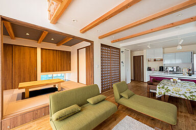 有限会社藤見工務店の施工事例「ジャパニーズモダンの家」の画像1