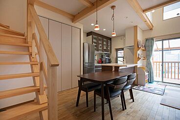 有限会社藤見工務店の施工事例「CO2の排出を抑える、環境にやさしい住宅」の画像