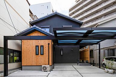 有限会社藤見工務店の施工事例「古建具リメイクの家」の画像
