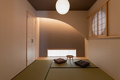 有限会社藤見工務店の施工事例「木の命が息づく、自然と暮らす究極の1.5階建ての家 香芝市I様邸新築」の画像6