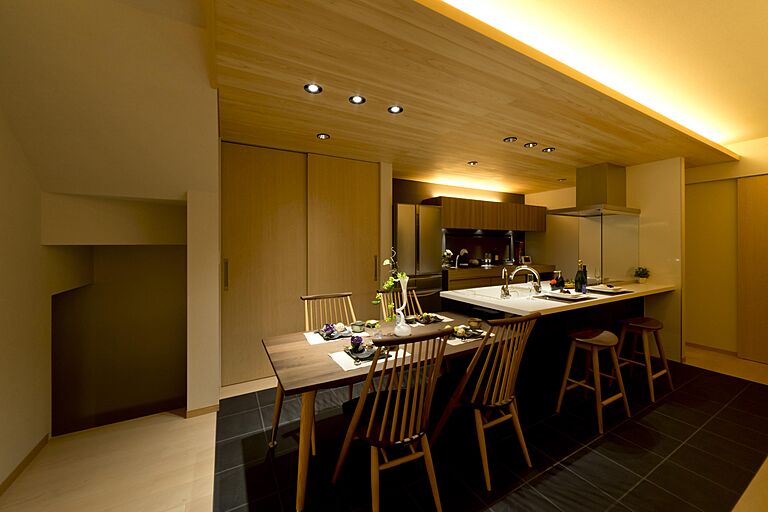 【NOZOMI HOME】飛騨・高山・下呂の注文デザイン住宅の公式画像_キッチン4