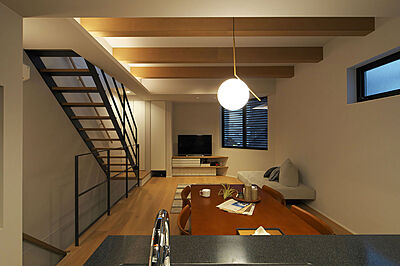 シンプルモダンスタイルのリビング 株式会社タイコーアーキテクトの事例画像