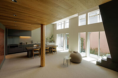 和風・和モダンスタイルのリビング 株式会社タイコーアーキテクトの事例画像