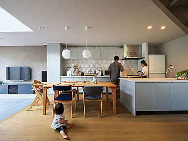 株式会社タイコーアーキテクトの施工事例「南北に庭を配置し「中間領域」が心地よさをつくる南向きパッシブデザインハウス」の画像3