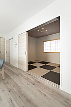 シンプルモダンスタイルの和室 株式会社サイエンスLDホームの事例画像