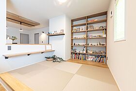 株式会社東海住宅 エンジョイホームの施工事例「【東海村】家事ラク動線|適度な距離感で子育てしやすい平屋」の画像3