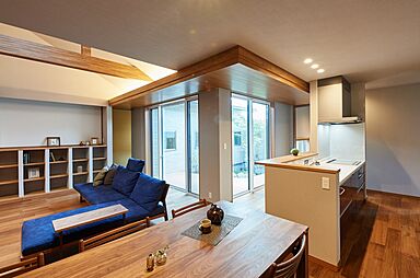 東宝ホーム株式会社 熊本支店の施工事例「中庭のある平屋」の画像4